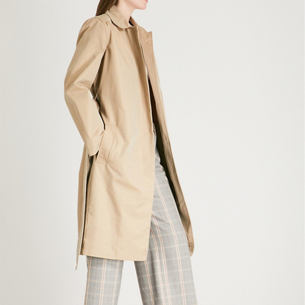 NWOT Maje Gamby Tan Classic Retro Trench S - Picture 4 of 4